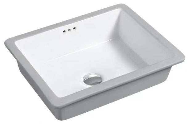 Rectangular Ceramic Series 17" x 13" Lavatory Sink