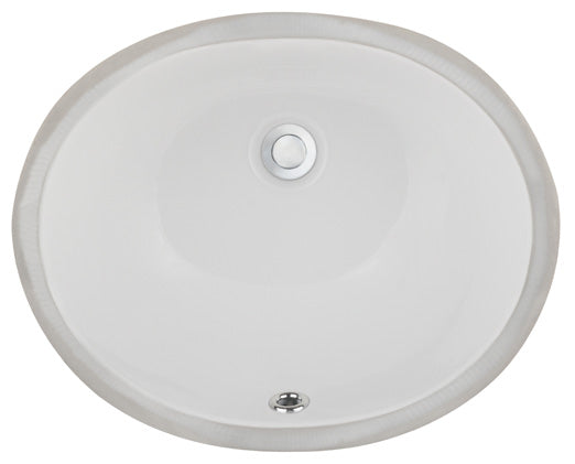 Oval Ceramic Series 15" x 12" Lavatory Sink