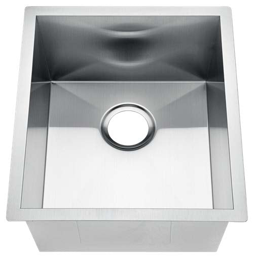 Bar & Prep Series 17" x 19" Stainless Steel Under mount Sink