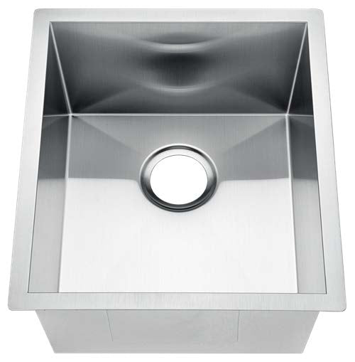 Teton Series 17" x 19" Stainless Steel Under Mount Sink