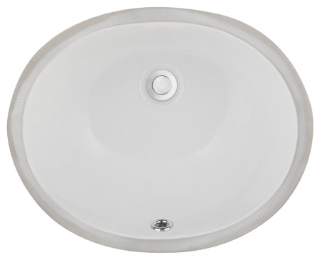 Oval Ceramic Series 13" x 11" Lavatory Sink
