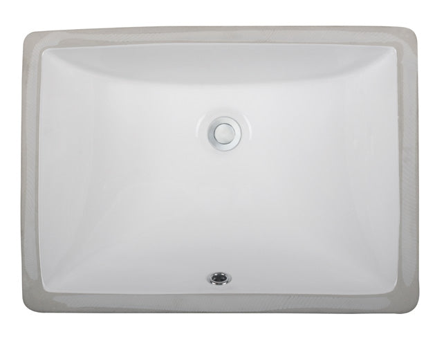 Rectangular Ceramic Series 18" x 13" Lavatory Sink