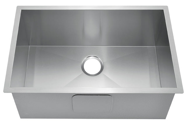 Teton Series 27" x 18" Stainless Steel Under Mount Sink